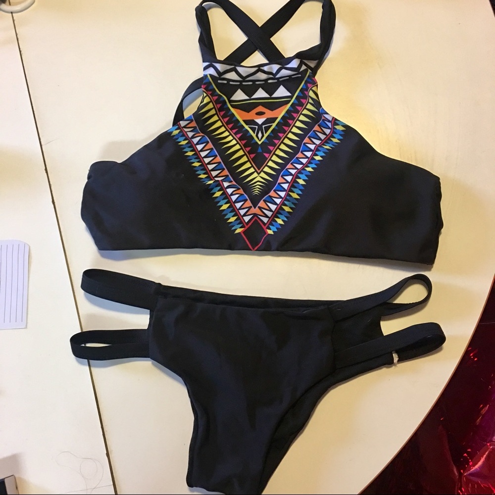 Aztec Print Bikini